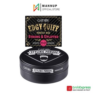 Sáp vuốt tóc nam gatsby styling pomade perfect rise 75g - wax tạo kiểu tóc chính hãng, gốc nước