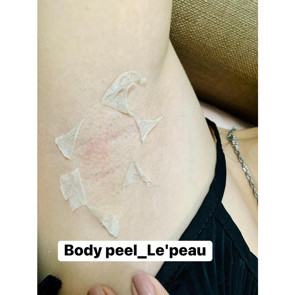 Peel da body toàn thân retinol mini LEPEAU, kem peel da toàn thân trắng sáng hỗ trợ hết thâm sạm 50gr