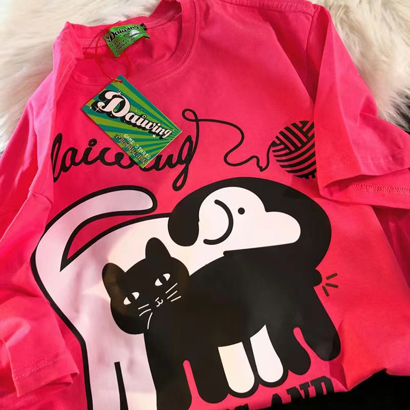 NRVP Áo Thun 100% Cotton Tay NgắN Plus Size Cho Nam Và Nữ