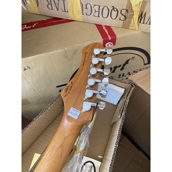 Guitar điện Sqoe SEST-600 Roasted Maple Rẻ-Hay-Đẹp
