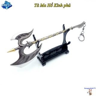 Mô hình Đấu la đại lục Hồn Cốt Đường Tam Hổ Kình tà ma phủ 17cm