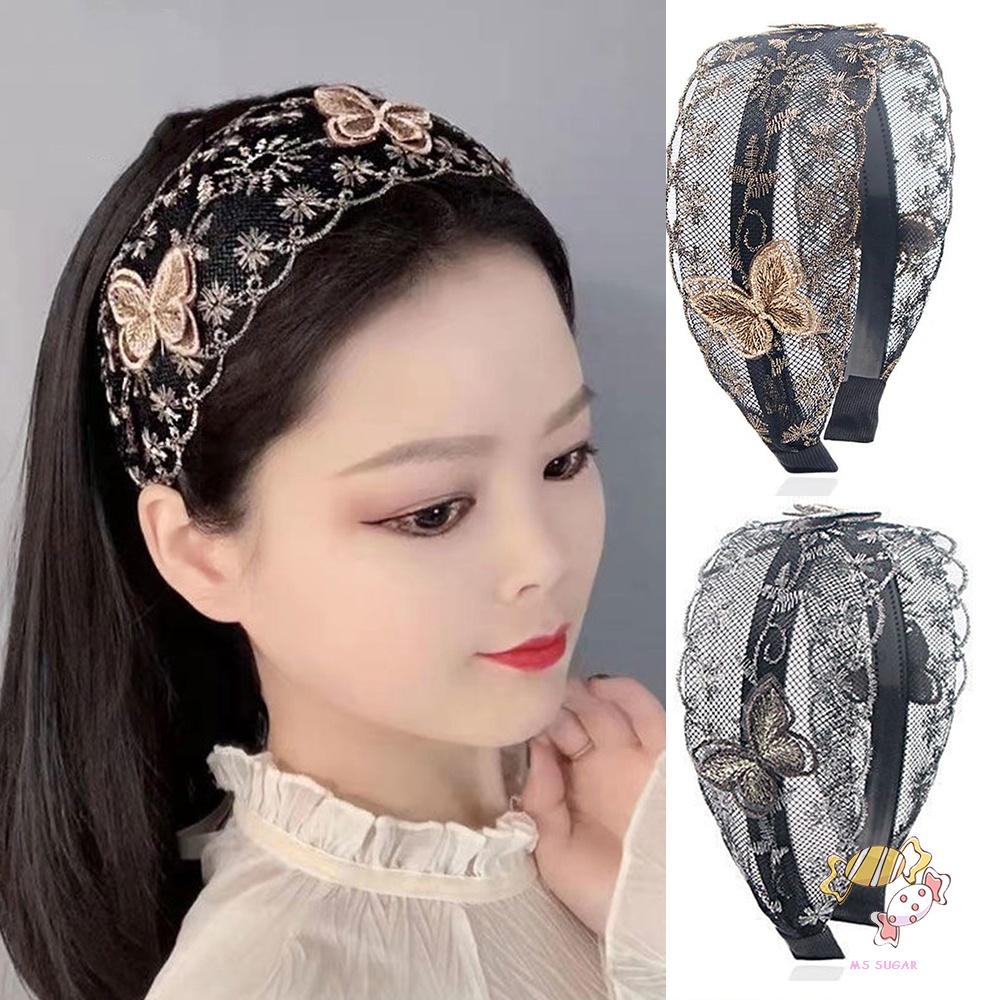 Băng Đô Cài Tóc Bản To Thời Trang Cho Nữ