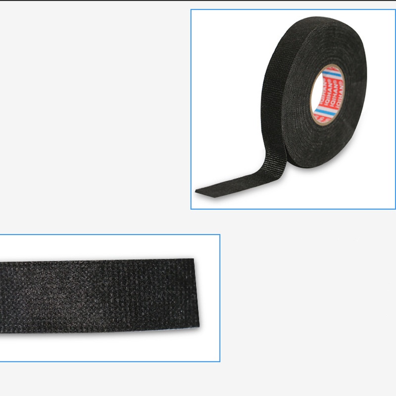 Băng dính vải 19mm ×15m, Chịu nhiệt, bọc dây điện ô tô xe máy