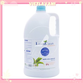 Nước rửa chén hữu cơ Layer Clean 5 lít an toàn cho bé và gia đình