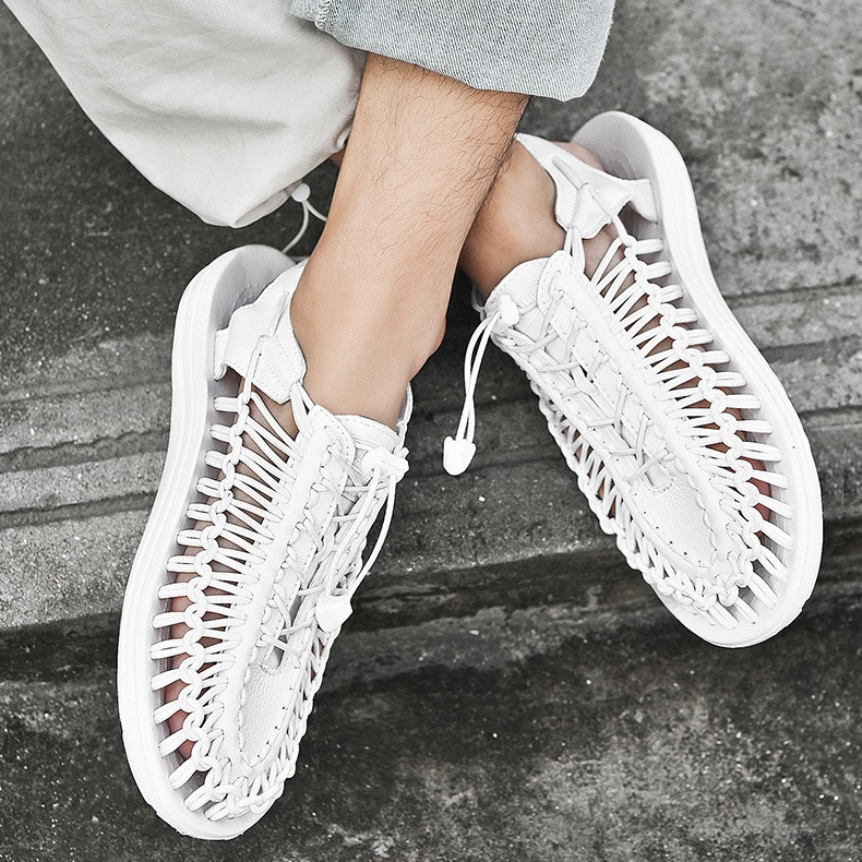 Giày Sandal Bad Under White A218