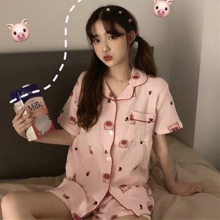 Bộ quần áo pijama lợn ỉn