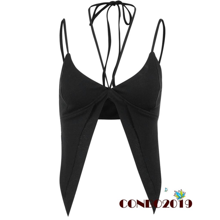 Áo Croptop Sát Nách Hở Lưng Màu Sắc Thời Trang Mùa Hè Cho Nữ