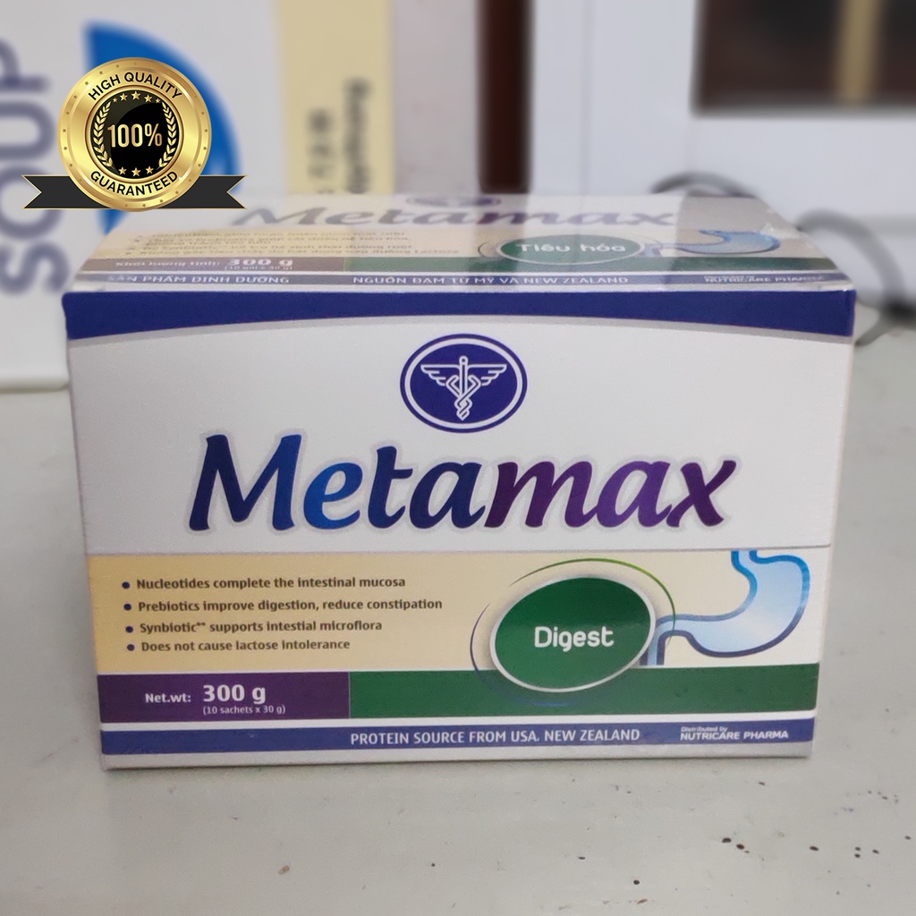 SỮA META MAX - CHỐNG TÁO BÓN TIÊU CHẢY -HỖ TRỢ TIÊU HOÁ