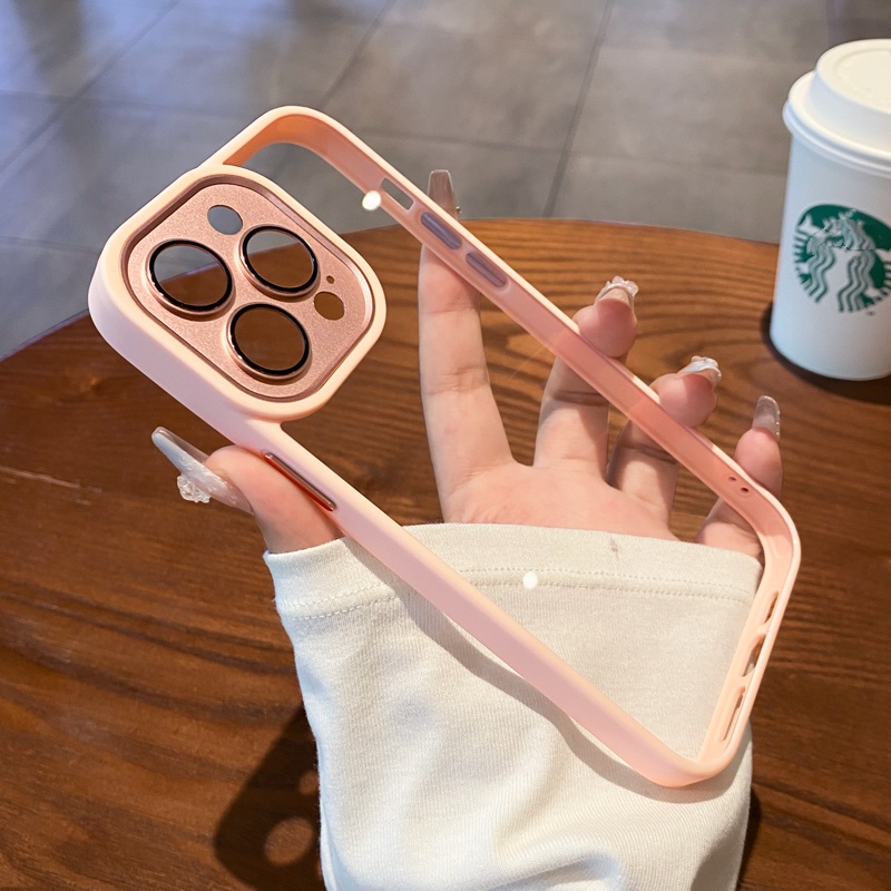 Ốp Điện Thoại iPhone 14 13 12 11 Pro max 14 plus Silicon case ốp lưng điện thoại iphone 14 promax Silicon Trong Suốt Chống Sốc Bảo Vệ Ống Kính Máy Ảnh Sang Trọng Cho iP 14plus 14 13 12 11 Pro max