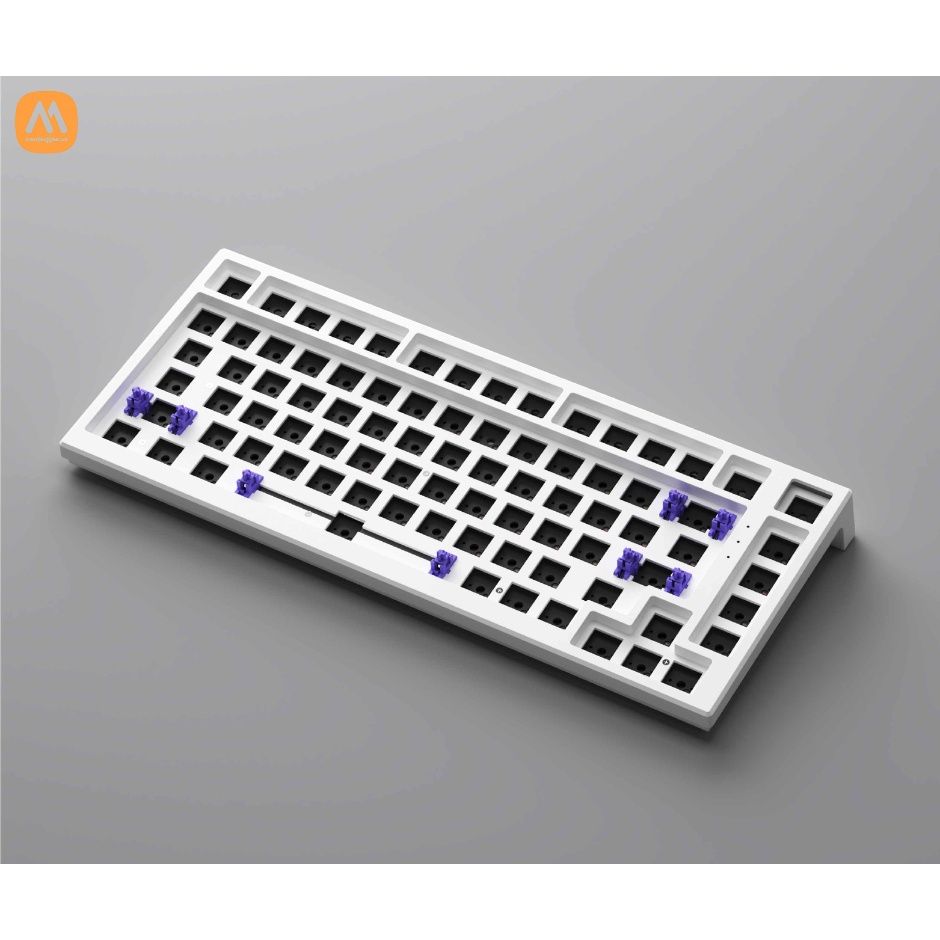 [HÀNG CHÍNH HÃNG]KIT bàn phím cơ MonsGeek MG75 White (Dual Mode / Hotswap 5 pin) | BigBuy360 - bigbuy360.vn