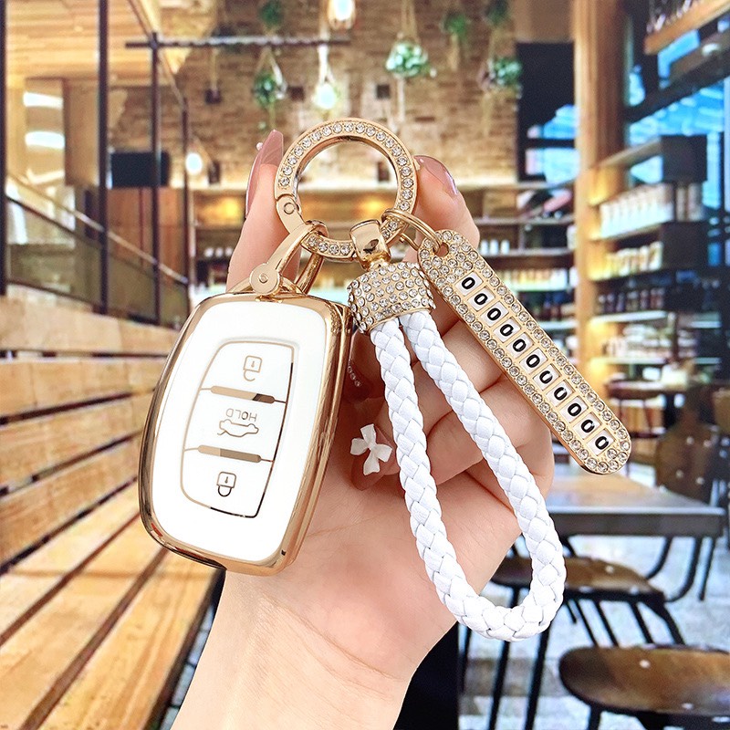 Ốp bảo vệ chìa khóa Hyundai I10 , Tucson , Elantra Cao Cấp