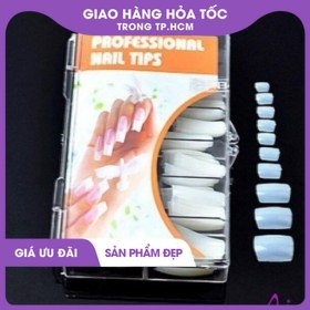 Hộp móng chân giả làm nail 100 móng 0592