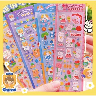 Set Sticker Bling Gấu Cute