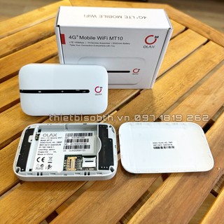 Thiết bị phát wifi 4G LTE từ sim OLAX MT10  Pin khủng 3000mAh