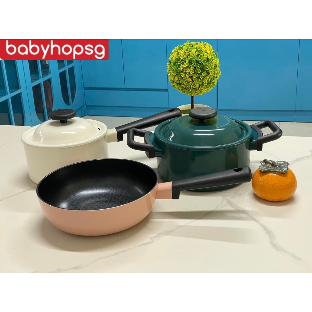 Bộ nồi chảo sâu lòng Decore LocknLock LDE1181IHS01