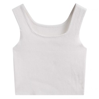 Áo ba lỗ croptop len tăm basic Quảng Châu MS421