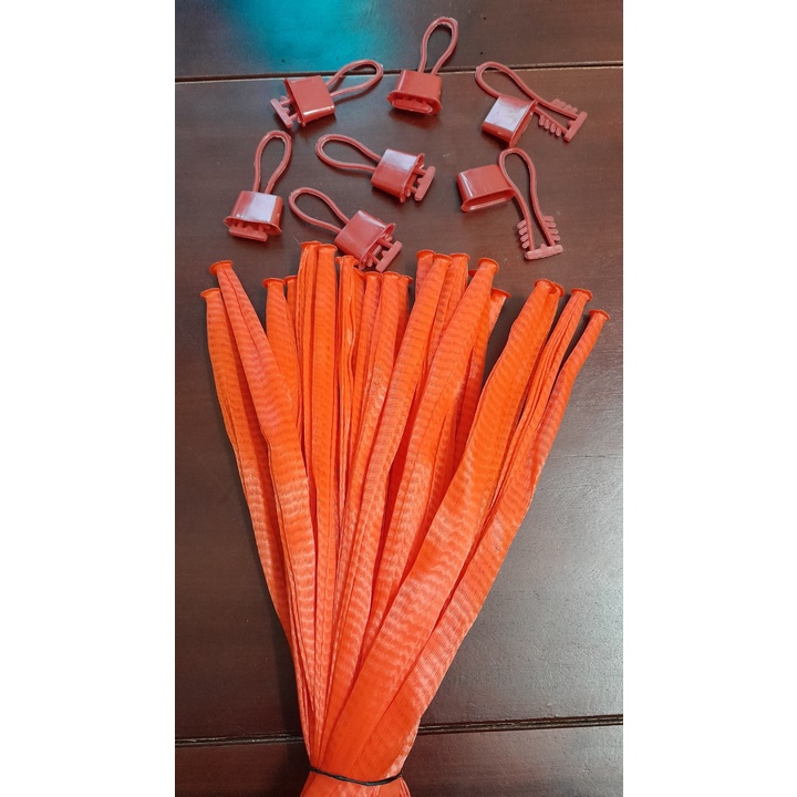 300g túi lưới đựng hoa quả, trái cây, thạch rau câu...