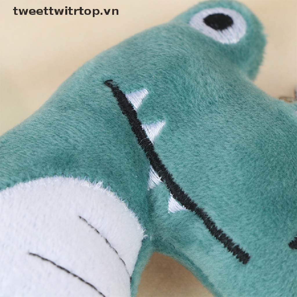 Đồ chơi nhồi bông Hình Cá Sấu 10CM Trang Trí Móc Khóa