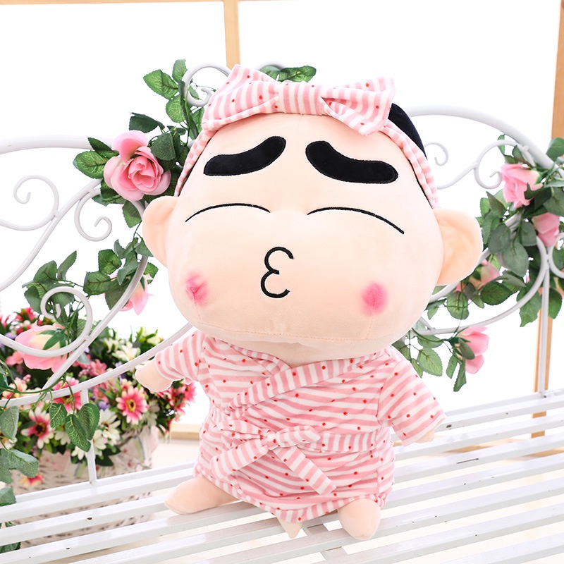 Thú Nhồi Bông Hình Cậu Bé Bút Chì Shin-chan Dễ Thương 35-95cm