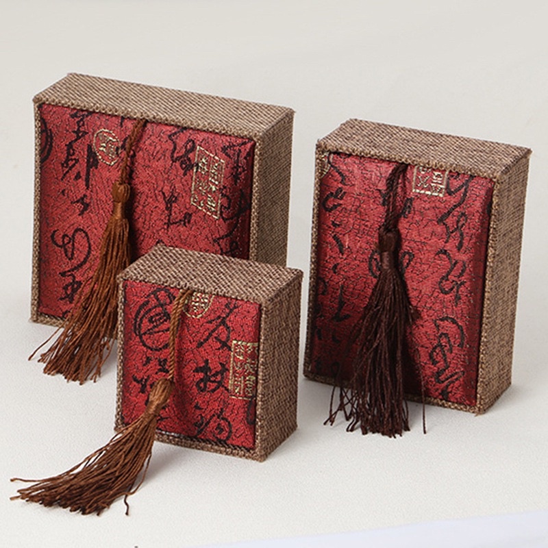 Combo 100 Hộp Gấm 7,5x10cm - Hộp thư pháp