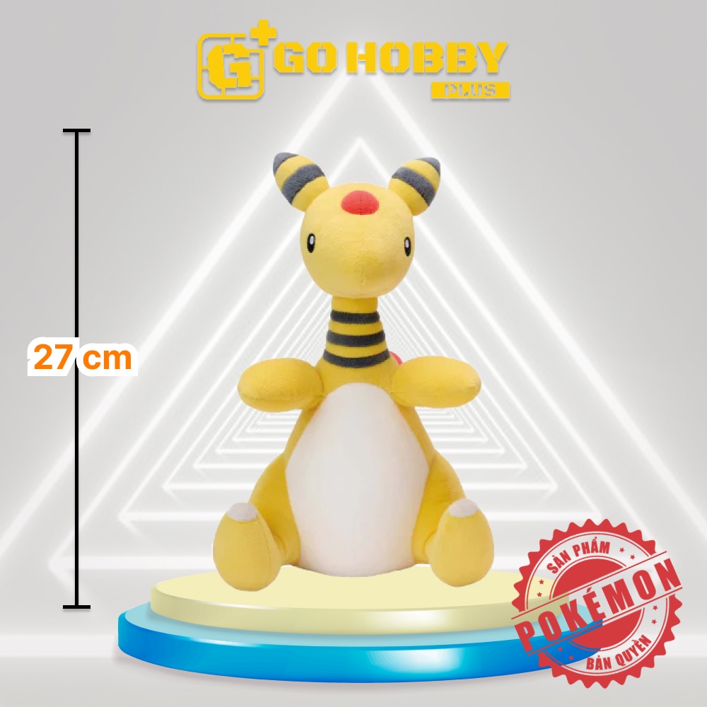 BANPRESTO | Thú bông Denryu - Dedenne| POKÉMON BIG PLUSH～AMPHAROS･DEDENNE～