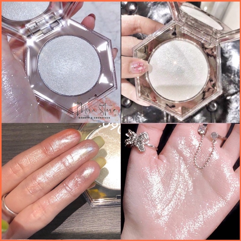 Hộp Phấn Bắt Sáng HUDAPRO Highlight Siêu Nhũ