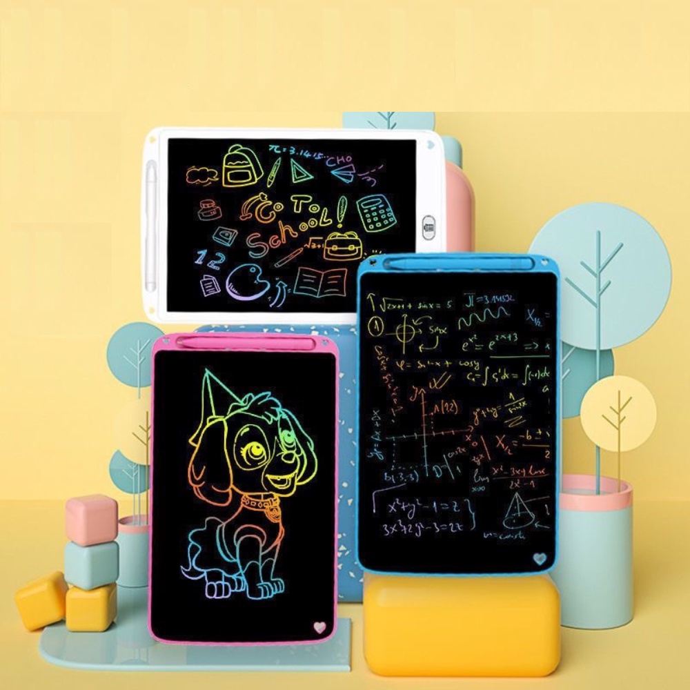 Bảng Viết Thông Minh LCD Tự Xóa Bảng Vẽ Điện Tử Cho Bé Học Tập