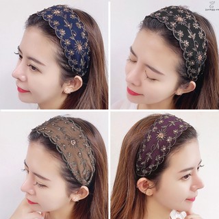 Băng Đô Cài Tóc Che Phủ Tóc Trắng Thời Trang Cho Nữ