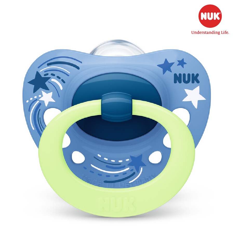 Bộ 2 ti giả NUK silicone ban đêm