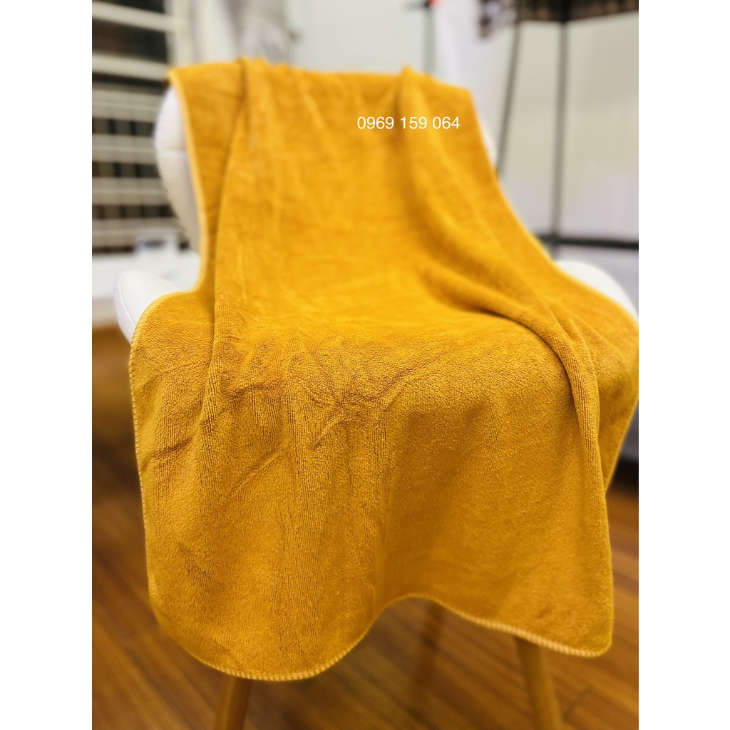 Khăn tắm spa body cao cấp 60x120cm, khăn quấn người, KT vừa phải