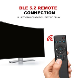 M5 Bluetooth 5.2 Remote Control Android TV Remote Control Air Mouse Wireless Infrared Remote Control for TV Box Projector and PC Smart Home