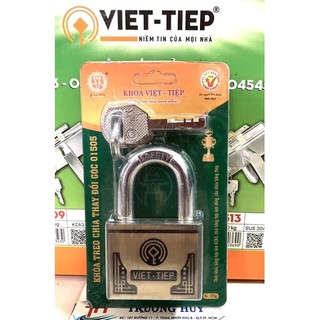 01505 khoá treo " khóa bằng chìa" cao cấp việt tiệp - bảo hành 2 năm