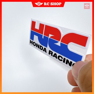 Tem HONDA HRC Dán Xe Siêu Ngầu [7cm x 3cm]