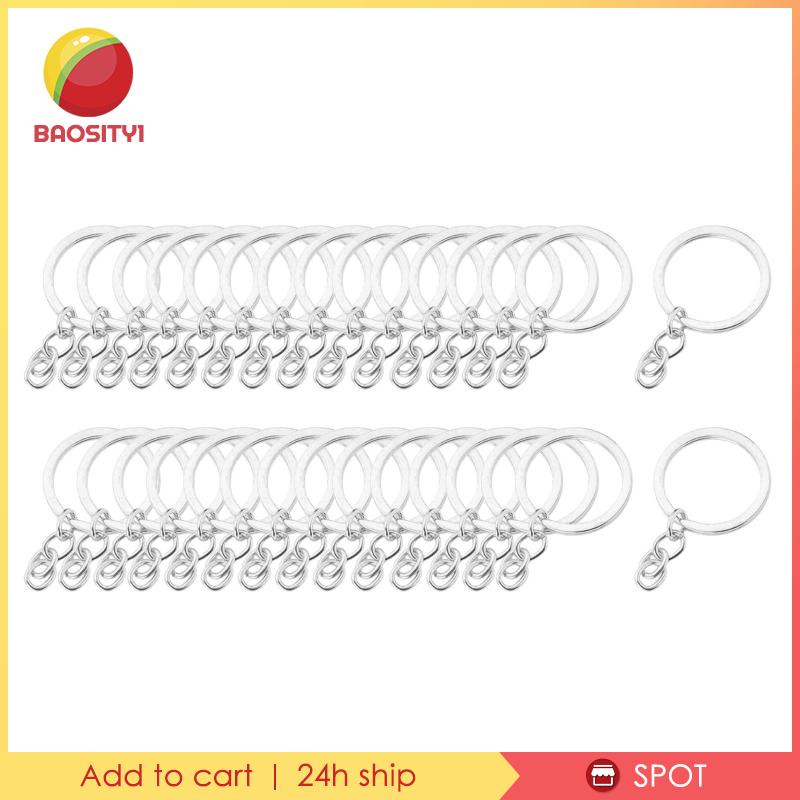 Set 50 Móc Khóa Mạ Vàng 25mm Cao Cấp Tiện Dụng