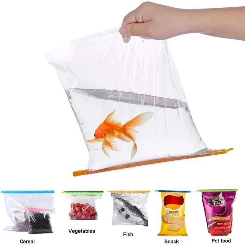 1 Dụng Cụ Kẹp Miệng Túi Thực Phẩm Tiện Lợi