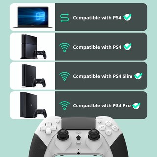 Professional controller FOR PS4/PS4 Pro/PS4/PC/IOS/Android rechargeable battery with headset interface