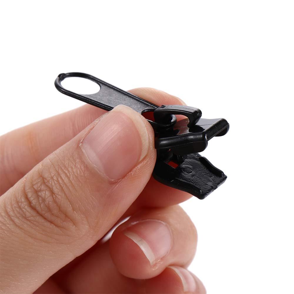 JARRED Bộ Dụng Cụ Khóa Kéo Bằng Nhựa Thay Thế Sửa Chữa May Vá