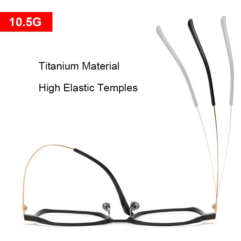 Kính Mát Gọng Kim Loại Siêu Nhẹ Phong Cách Retro Thời Trang Cho Nam