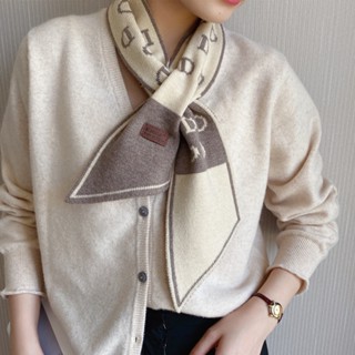  Khăn Choàng Cổ Đan Len Giữ Ấm Phong Cách Hàn Quốc Thời Trang Thu Đông Cho Nữ 