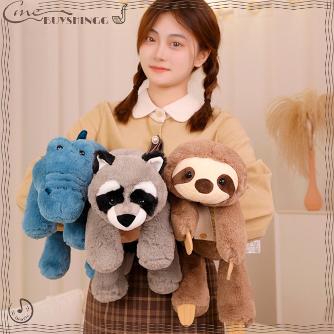 Thú Nhồi Bông Hình Con Lười 45cm Có Nhạc Dễ Thương