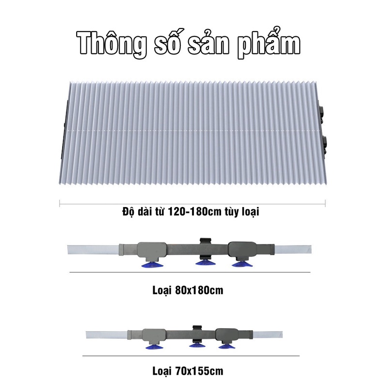 Rèm che nắng kính lái ô tô | Chất liệu cách nhiệt siêu tốt,chống nóng hiệu quả