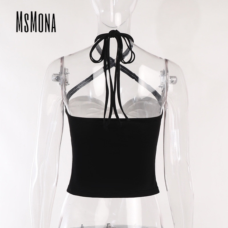 Áo Tank Top Hai Dây Phối Màu Tương Phản Thời Trang 2023 Quyến Rũ Cho Nữ