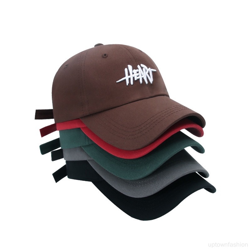 Mũ Lưỡi Trai Thêu Chữ Phong Cách Retro