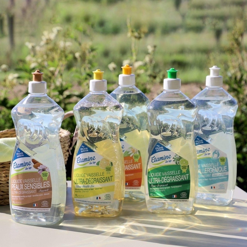 Nước rửa chén bát Etamine du lys  chứng nhận bởi ECOCERT Greenlife