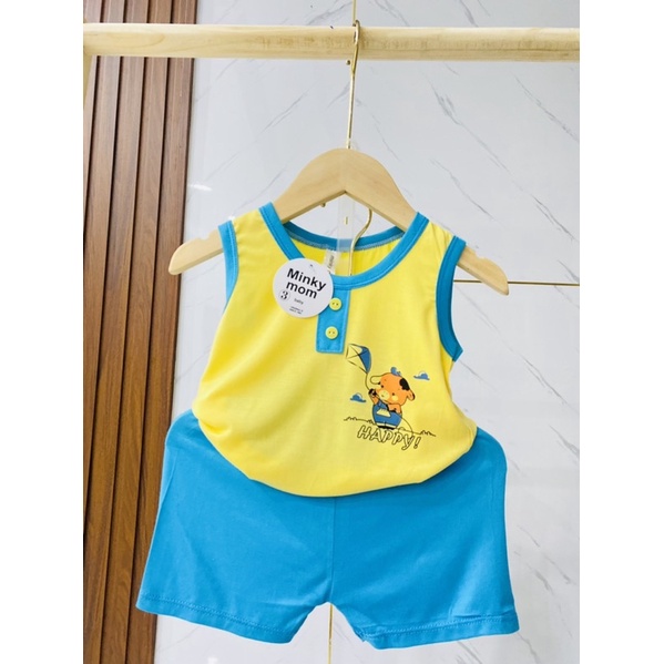 Bộ thun lạnh cho bé trai và bé gái 6 -17kg