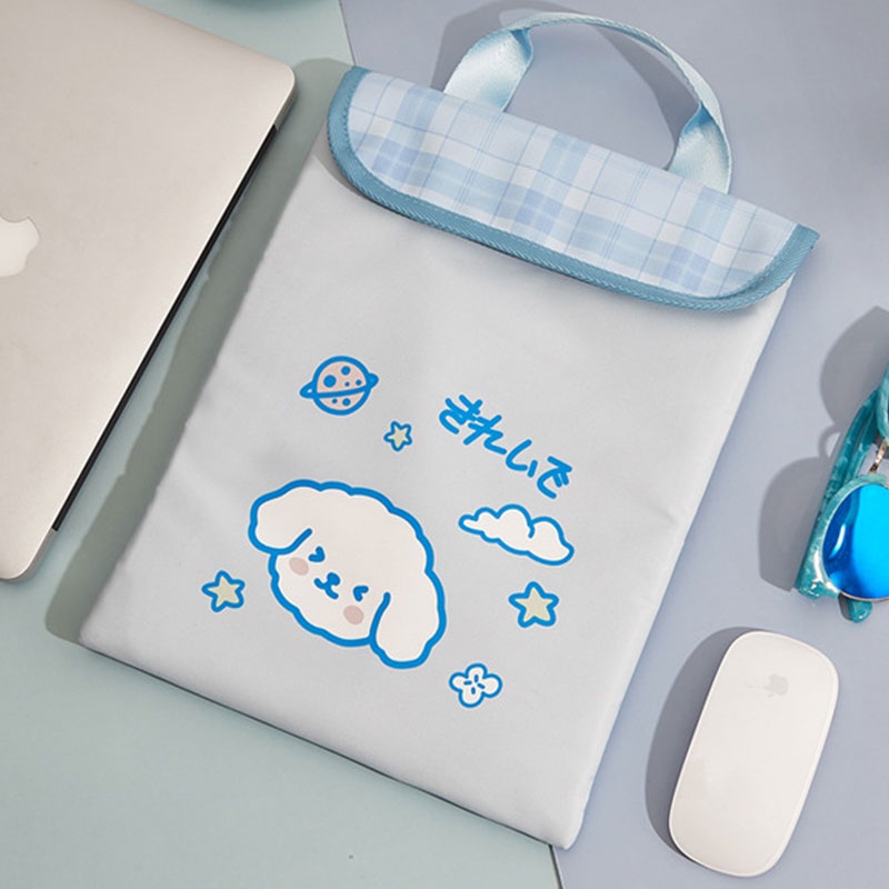 One Túi Đựng Máy Tính Bảng Bằng polyester Đa Năng Họa Tiết Hoạt Hình Dễ Thương