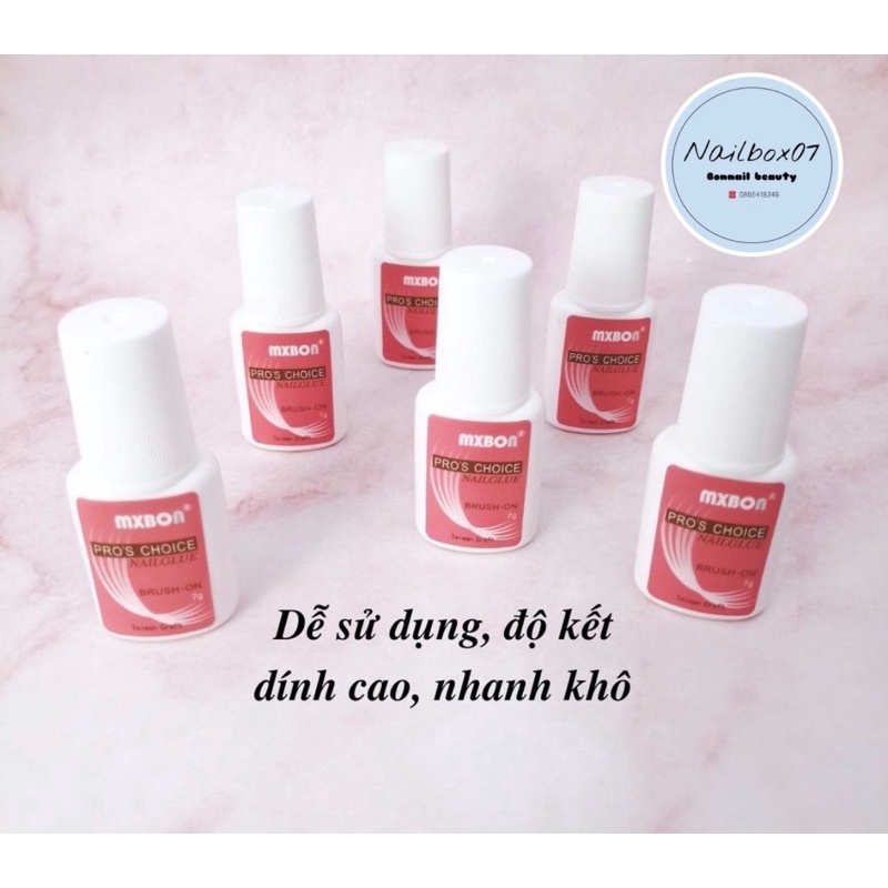 KEO MIXBON DÁN MÓNG TAY - NAIL BOX