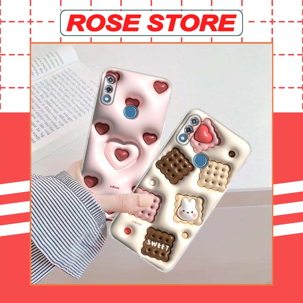 Ốp Vsmart Star 3 / Star 4 / Star3 / Star4 in họa tiết chìm 3D cute đáng yêu