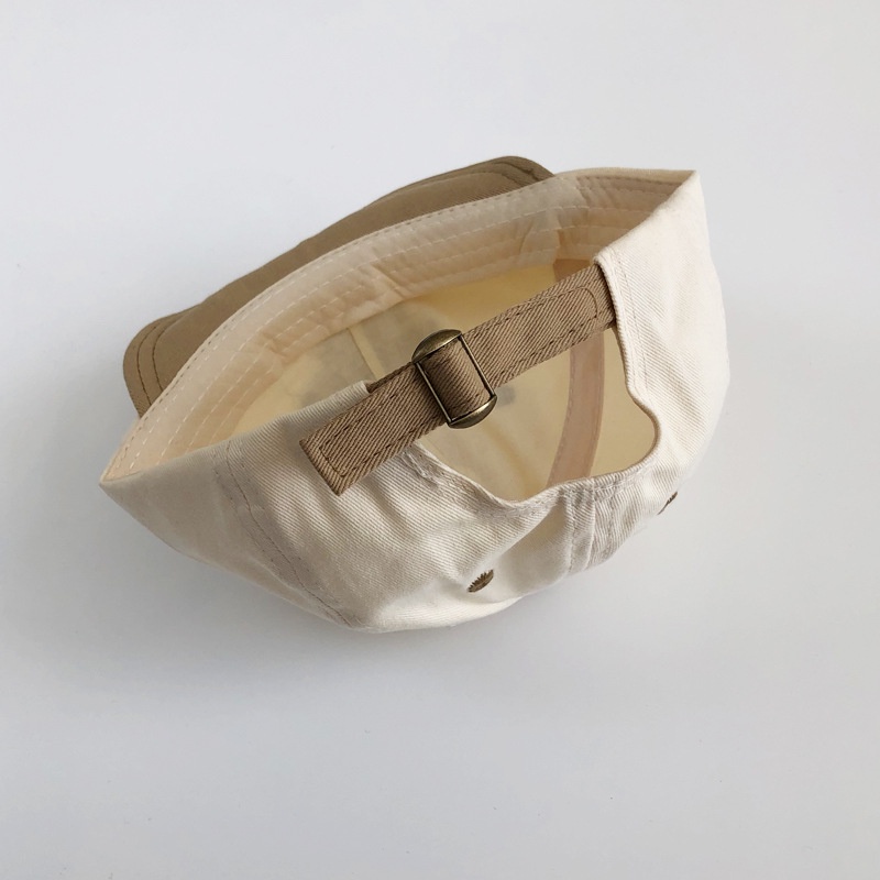 Mũ Bóng Chày Mềm Mỏng Chống Nắng Thêu Chữ Phong Cách Nước Ngoài Thời Trang Xuân Hè Cho Bé Trai Và Bé Gái