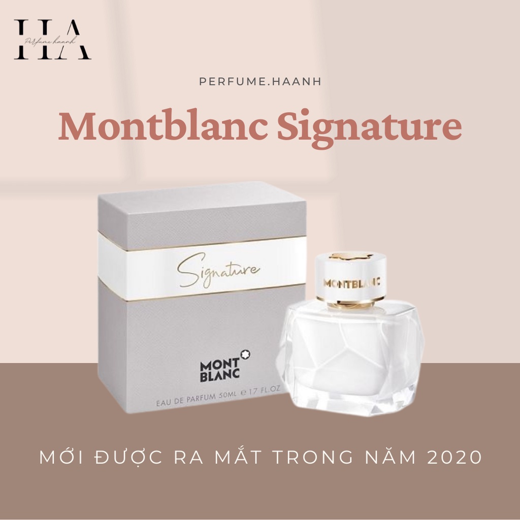 Nước Hoa Nữ 𝗠𝗼𝗻𝘁𝗯𝗹𝗮𝗻𝗰 𝗦𝗶𝗴𝗻𝗮𝘁𝘂𝗿𝗲 Hương Phấn